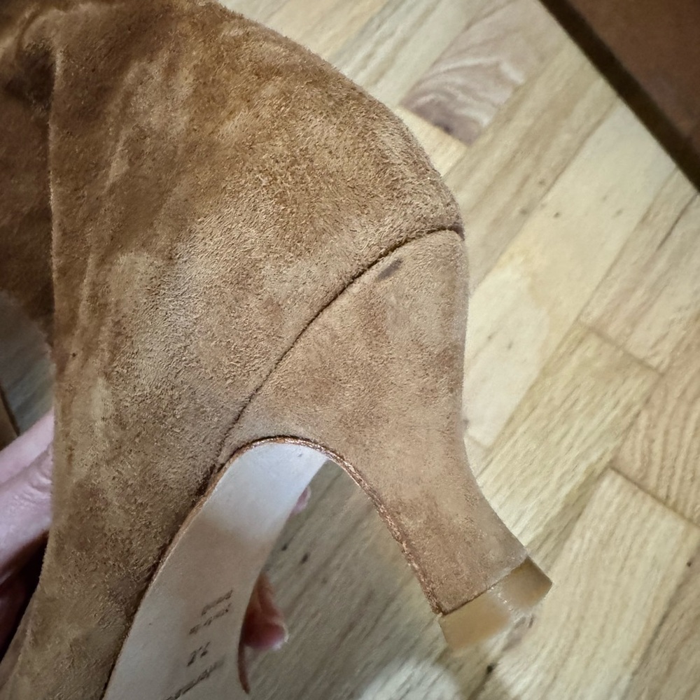 Reformation Size 7.5 Color Toasted Brown Suede - Picture 7 of 7